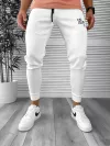 Pantaloni de trening albi 12347 55-4